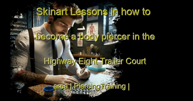 Skinart Lessons in how to become a body piercer in the Highway Eight Trailer Court area | PiercingTraining | PiercingClasses | SkinartTraining-United States